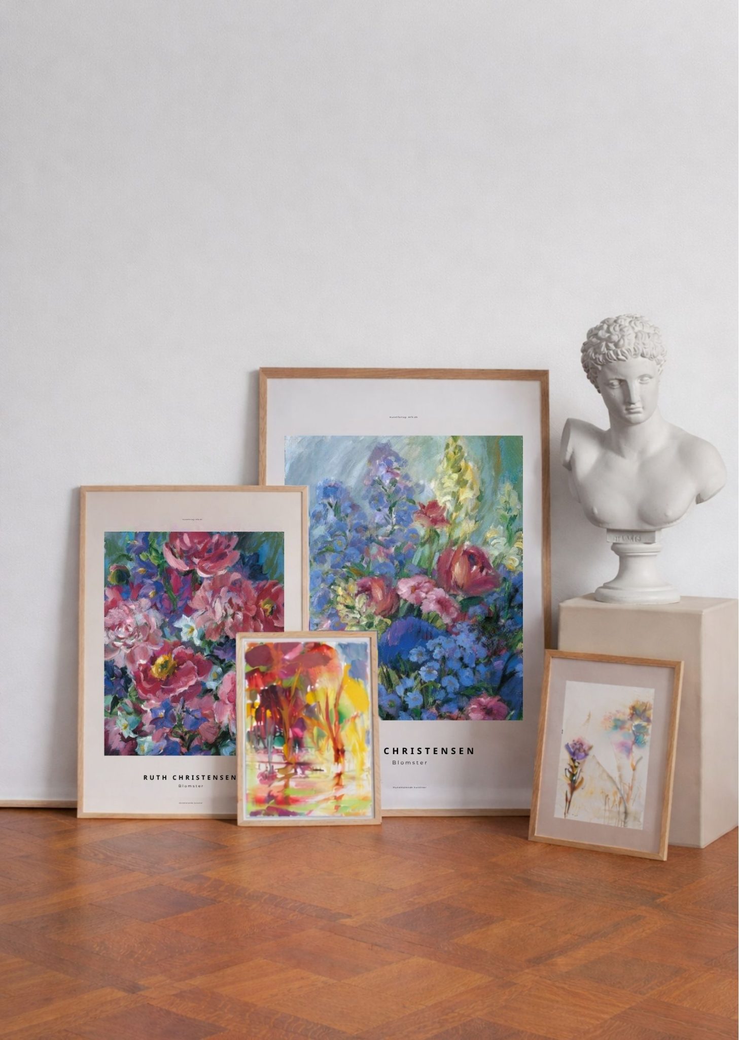 Efterårsfarver kunstplakat - Billede 2