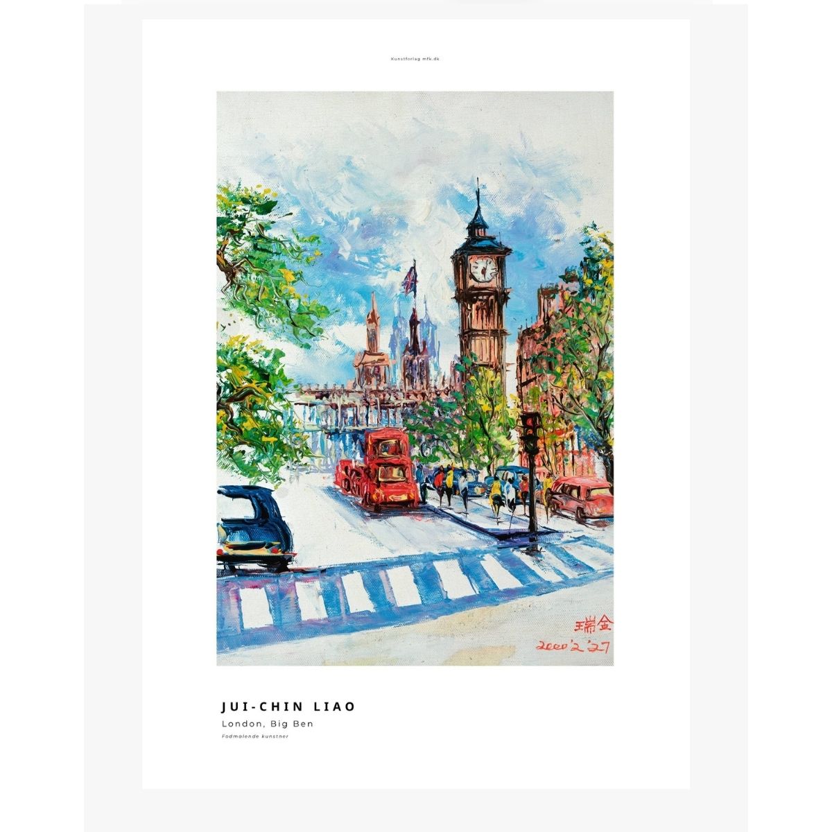 London kunstplakat