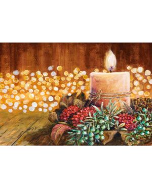 Kunstkort “Decemberlys” D611